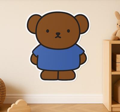 Nijntje en snuffie muursticker