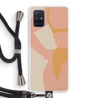 Bikini body: Samsung Galaxy A71 Transparant Hoesje met koord