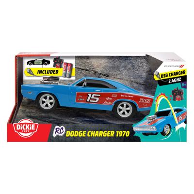 Dickie rc dodge charger 1970 1:16 bestuurbare auto