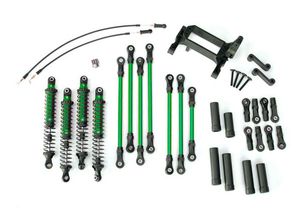 Traxxas - Long Arm Lift Kit, TRX-4, complete - Groen (TRX-8140-GRN)