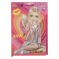 Creative Craft Group Diamond painting kaart en envelope 18x12,5cm