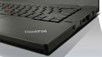Lenovo ThinkPad T440 Notebook 35,6 cm (14") HD+ Vierde generatie Intel® Core™ i5 4 GB DDR3L-SDRAM 500 GB Hybride hdd Windows 7 Professional Zwart - thumbnail