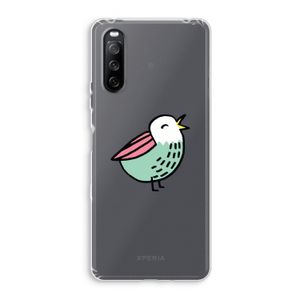 Birdy: Sony Xperia 10 III Transparant Hoesje