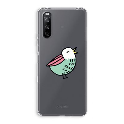 Birdy: Sony Xperia 10 III Transparant Hoesje