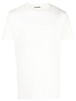 Jil Sander t-shirt à logo brodé - Tons neutres