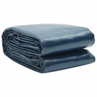 VidaXL Zwembadfolie solar drijvend 500x300 cm pe zwart en blauw
