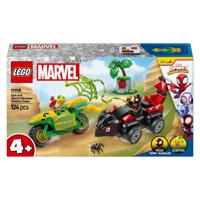 LEGO spidey 11198 spin en electro achtervolging met dinosaurusvoertuigen LEGO spidey 11198 spin en electro achtervolging met dinosaurusvoertuigen