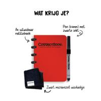 Correctbook Original Horizon Red A6-Gelinieerd - Uitwisbaar / Herschrijfbaar Notitieboek Correctbook Original Horizon Red A6-Gelinieerd - Uitwisbaar / Herschrijfbaar Notitieboek