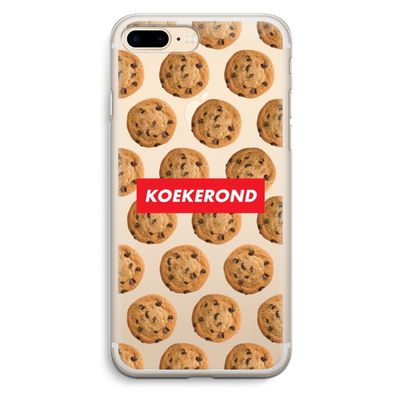 Koekerond: iPhone 7 Plus Transparant Hoesje