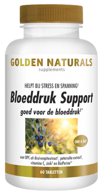 Golden Naturals Bloeddruk Support Tabletten