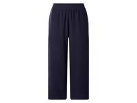 esmara Mousseline dames broek (Donkerblauw, S (36/38))