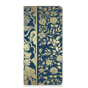 Samsung Galaxy A35 Smart Cover Beige Flowers