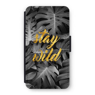 Stay wild: iPhone 11 Pro Flip Hoesje