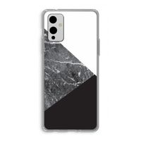 Combinatie marmer: OnePlus 9 Transparant Hoesje