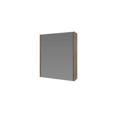 Spiegelkast BWS Salt 1 Deur 60x50 cm Incl. Planchetten Scotch Oak