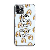 Hello: iPhone 11 Pro Max Transparant Hoesje