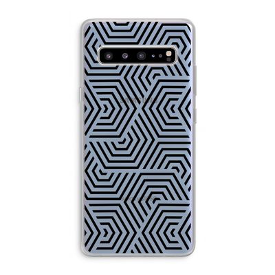 Magic pattern: Samsung Galaxy S10 5G Transparant Hoesje