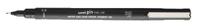 Fineliner uni-ball pin 0.8mm zwart
