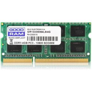 Goodram 4GB DDR3 geheugenmodule 1 x 4 GB 1333 MHz