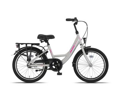 Altec Belle 20 inch meisjes v-brakes lichtgrijs