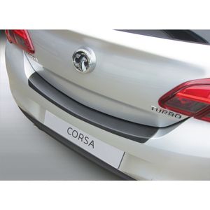 Bumper beschermer passend voor Opel Corsa E 3/5 deurs 12/2014- Zwart GRRBP852