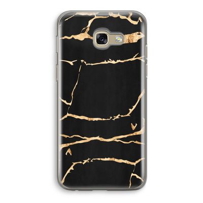 Gouden marmer: Samsung Galaxy A5 (2017) Transparant Hoesje