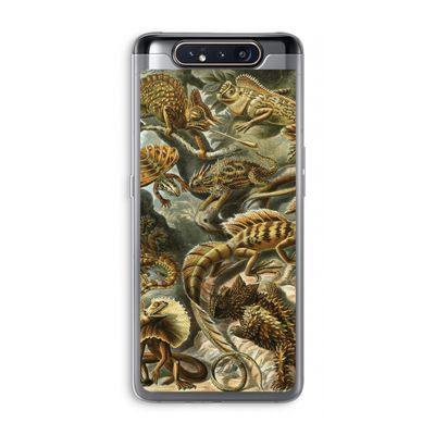 Haeckel Lacertilia: Samsung Galaxy A80 Transparant Hoesje