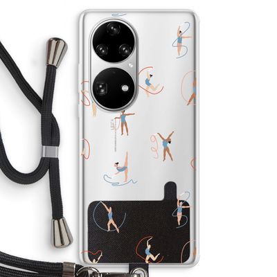 Dancing #3: Huawei P50 Pro Transparant Hoesje met koord