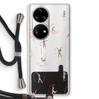 Dancing #3: Huawei P50 Pro Transparant Hoesje met koord