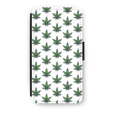 Weed: iPhone XS Flip Hoesje