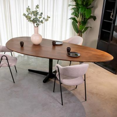 LABEL51 Eetkamertafel Rosie - Nature - Mangohout - 220x110 cm