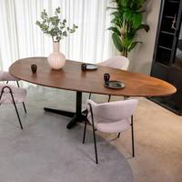 LABEL51 Eetkamertafel Rosie - Nature - Mangohout - 220x110 cm LABEL51 Eetkamertafel Rosie - Nature - Mangohout - 220x110 cm