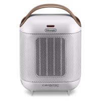 Delonghi hfx30c18.iw keramische kachel wit/bruin