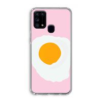 Sunny side up: Samsung Galaxy M31 Transparant Hoesje Sunny side up: Samsung Galaxy M31 Transparant Hoesje