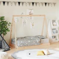 Kinderbedframe 70x140 cm massief grenenhout - thumbnail