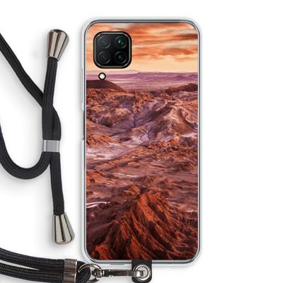 Mars: Huawei P40 Lite Transparant Hoesje met koord