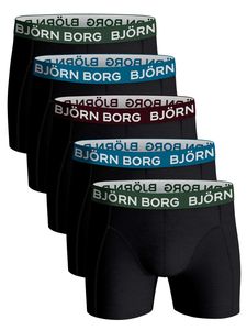 Bjorn Borg - Ess. Cotton Shorts - 5 pack -