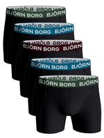 Bjorn Borg - Ess. Cotton Shorts - 5 pack - - thumbnail