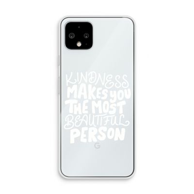 The prettiest: Pixel 4 Transparant Hoesje