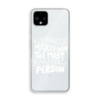 The prettiest: Pixel 4 Transparant Hoesje