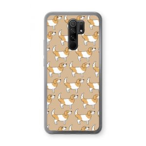 Doggy: Xiaomi Redmi 9 Transparant Hoesje