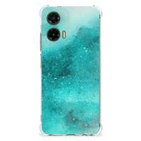 Back Cover Motorola Moto G35 Painting Blue