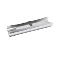 Leen Bakker - 1 Verbinder Voor Metalen Roedes Ø28mm - Metaal - Zilverkleurig