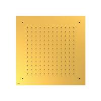 Hoofddouche Tres Exclusive | 38x38 cm | Vierkant | 24k Goud glans