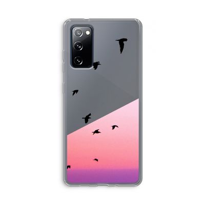 Fly away: Samsung Galaxy S20 FE / S20 FE 5G Transparant Hoesje
