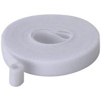 TRU COMPONENTS T24CA064 Klittenband Om te bundelen Haak- en lusdeel (l x b) 5 m x 15 mm Wit 5 m - thumbnail