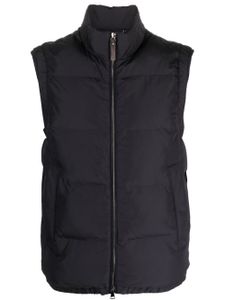 Canali gilet matelassé à fermeture zippée - Bleu