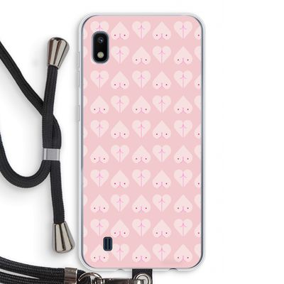 Ass 'n Titties: Samsung Galaxy A10 Transparant Hoesje met koord