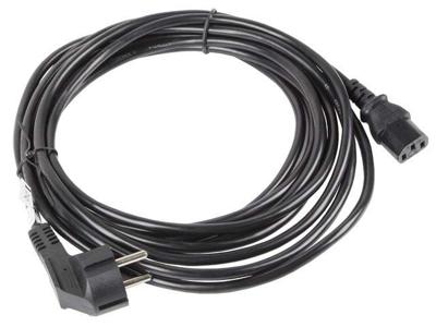 Lanberg CA-C13C-11CC-0100-BK electriciteitssnoer Zwart 10 m C13 stekker CEE7/7