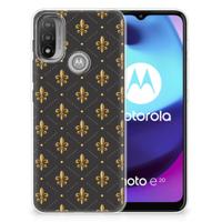 Motorola Moto E20 | E40 | TPU bumper | Franse Lelie